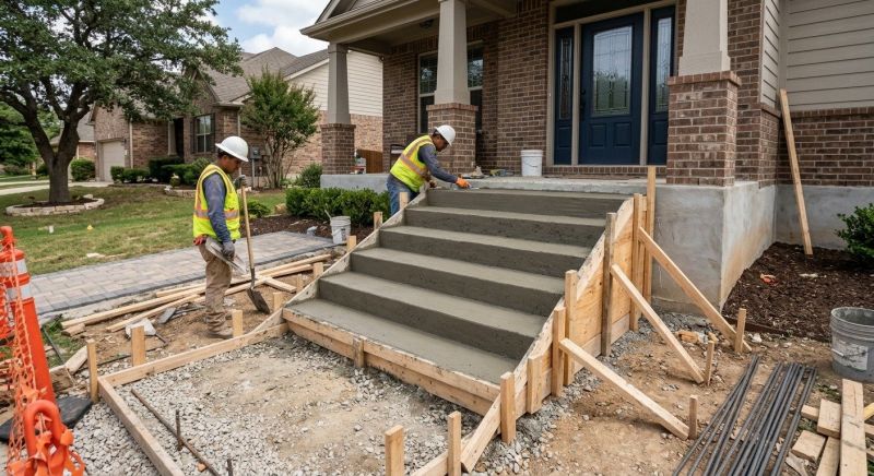 Outdoor Stair Building