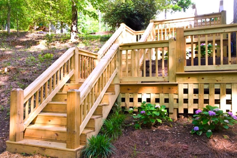Outdoor Stair Building