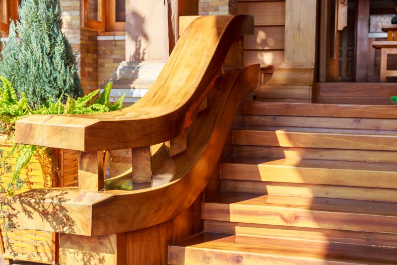 Wooden Exterior Stairs
